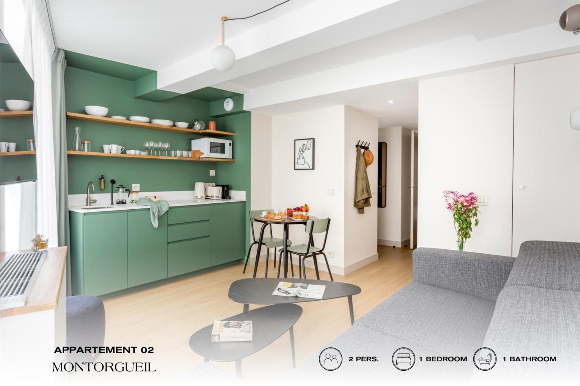 Апартаменты Beauquartier - Montorgueil Париж Экстерьер фото