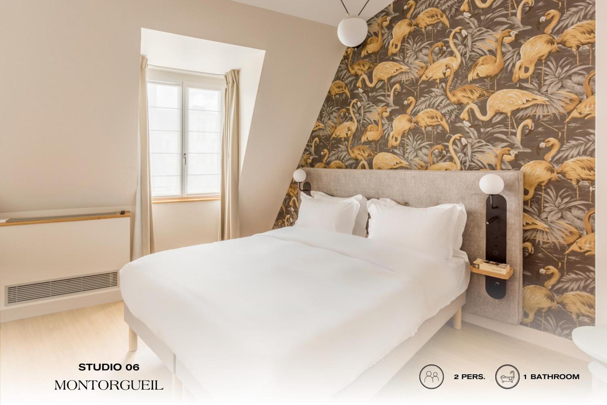 Апартаменты Beauquartier - Montorgueil Париж Экстерьер фото