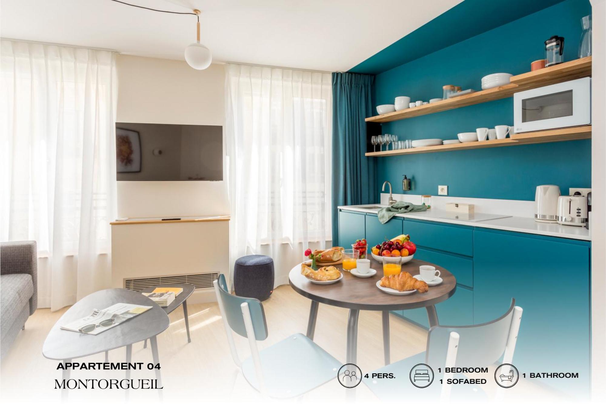 Апартаменты Beauquartier - Montorgueil Париж Экстерьер фото