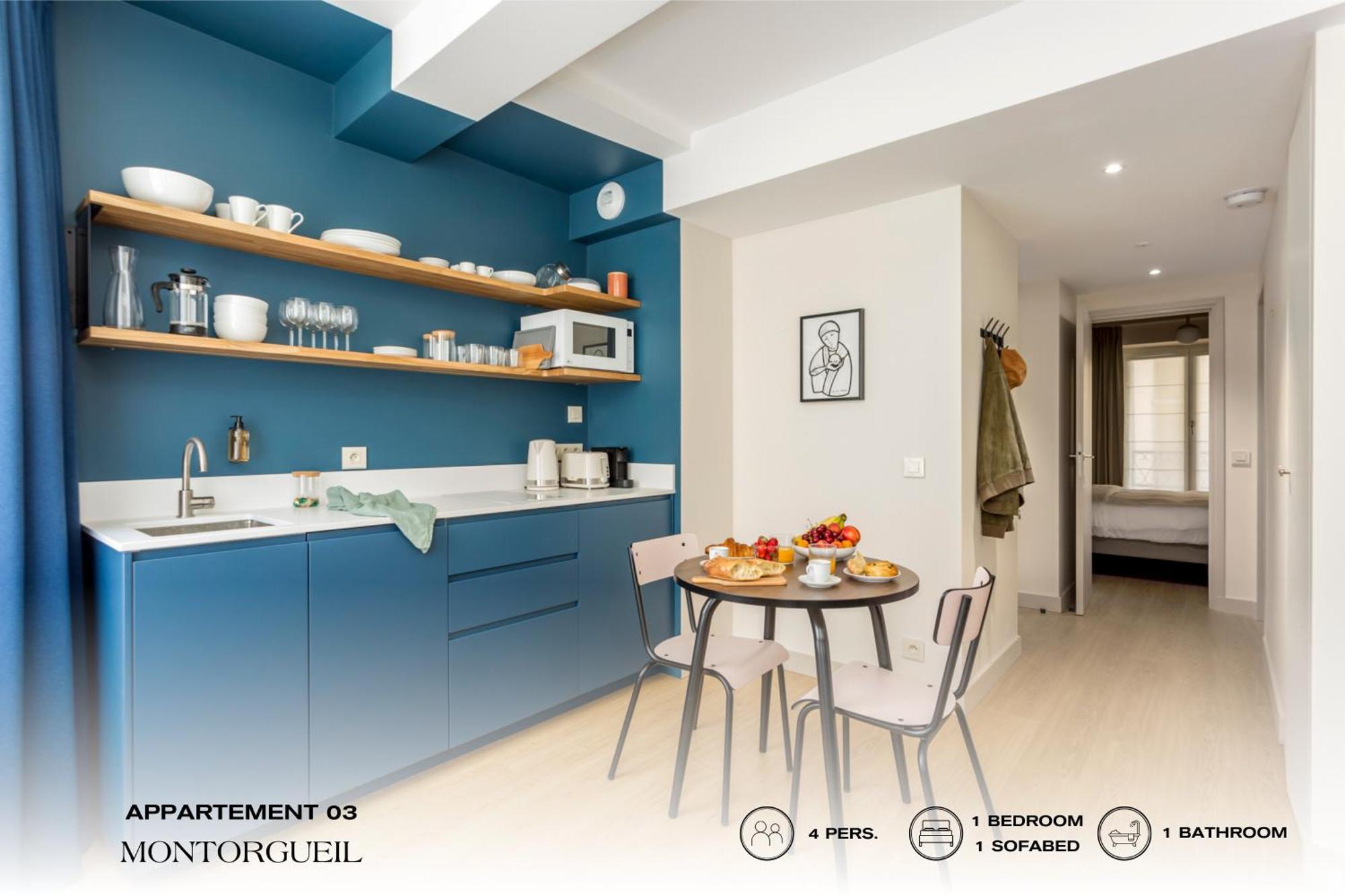 Апартаменты Beauquartier - Montorgueil Париж Экстерьер фото